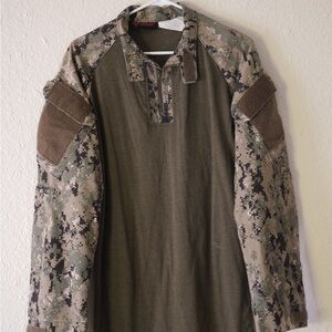 Men's Camouflage Tactical Jacket drifire AOR2